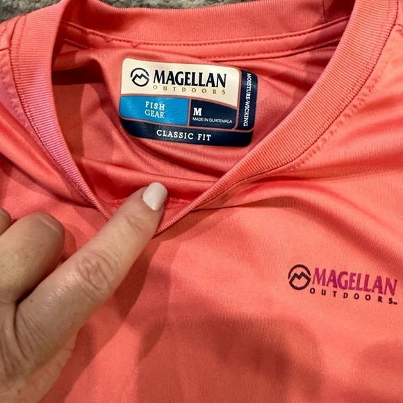 MAGELLAN Boys Lot of 2 fishings shirts, size M! - Picture 2 of 3